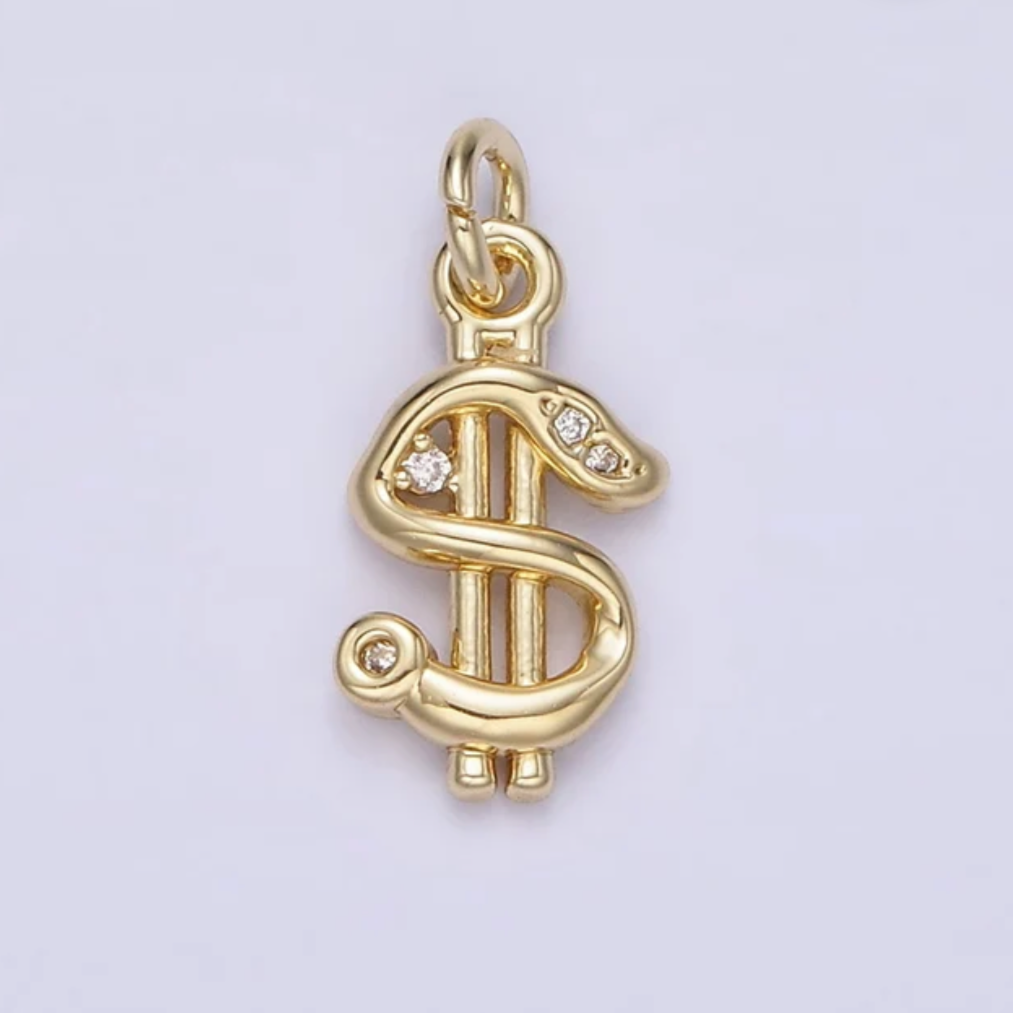 Dollar Sign Charm