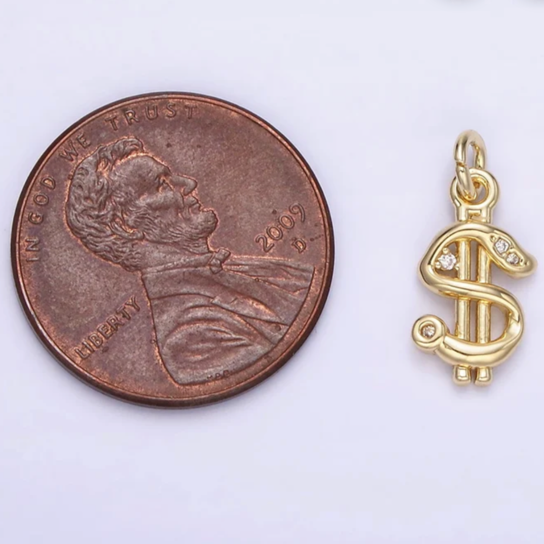 Dollar Sign Charm