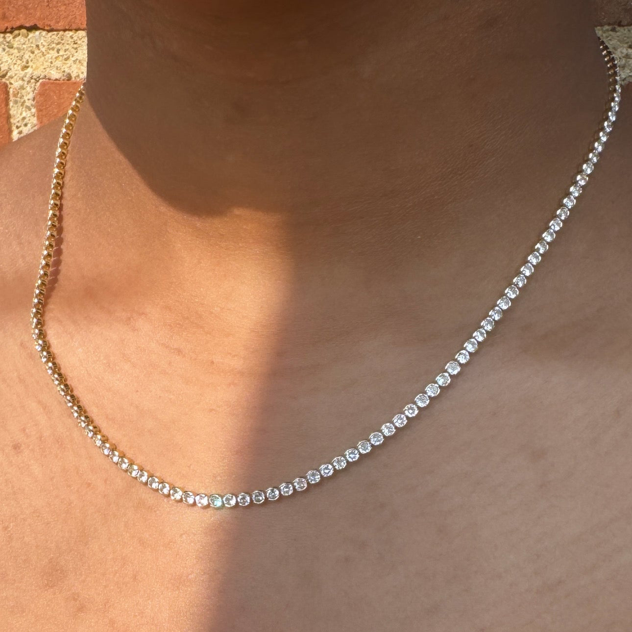 Dainty Tennis Necklace