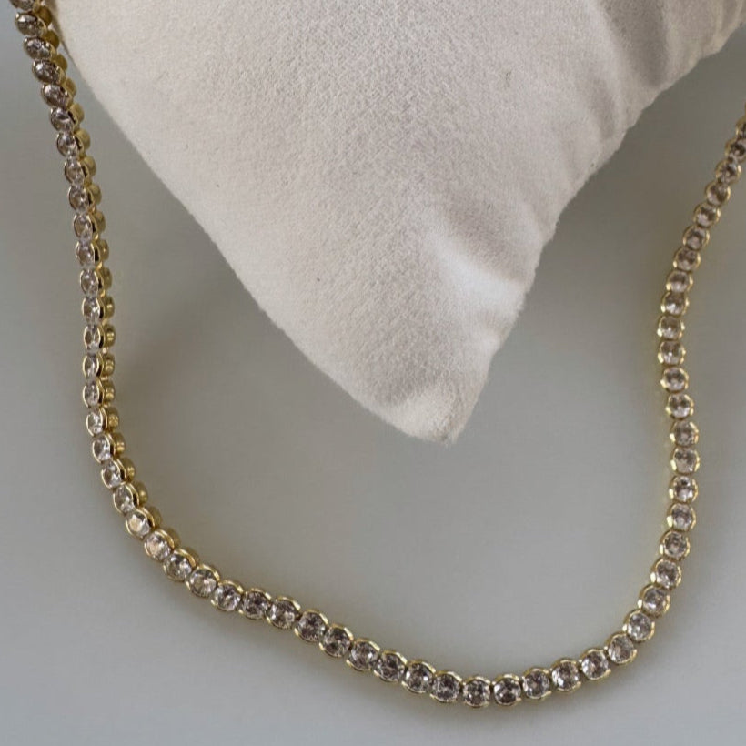 Dainty Tennis Necklace