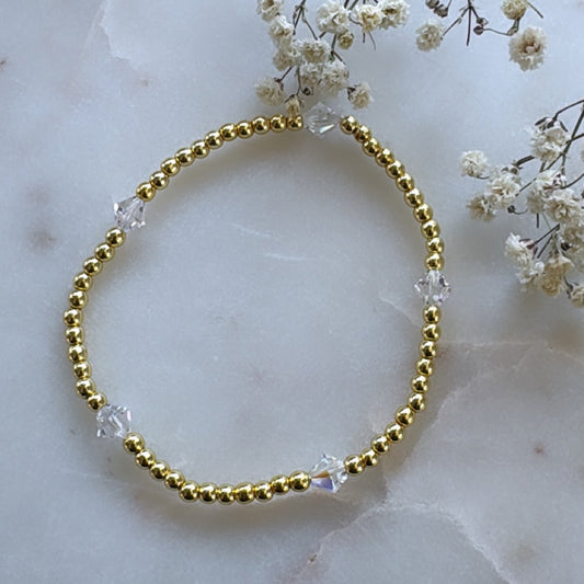 Dazzling Gold Bracelet