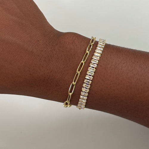 Baguettes & Paperclips Bracelet