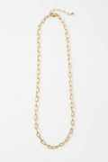 Oval Paperclip Necklace