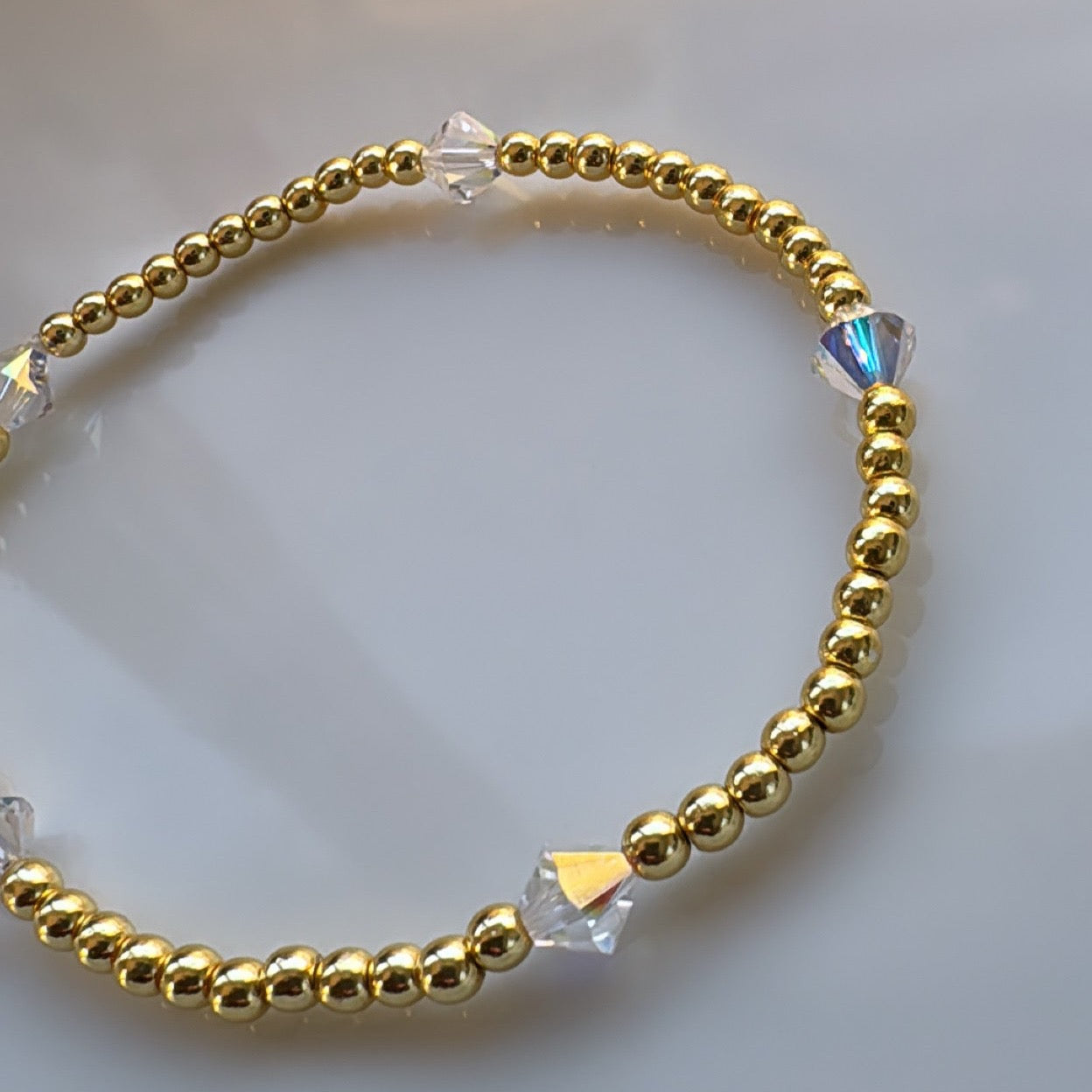 Dazzling Gold Bracelet