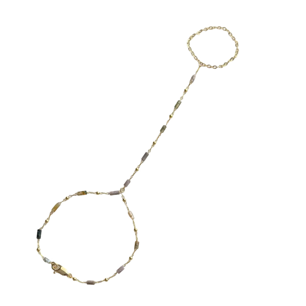 Gemstone Hand Chain