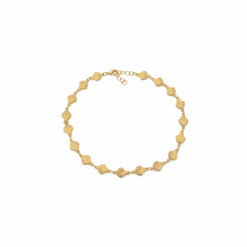 Clam Shell Anklet