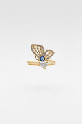 Butterfly Shield Ring