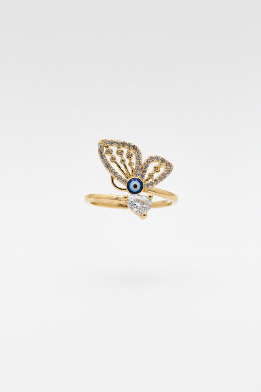 Butterfly Shield Ring
