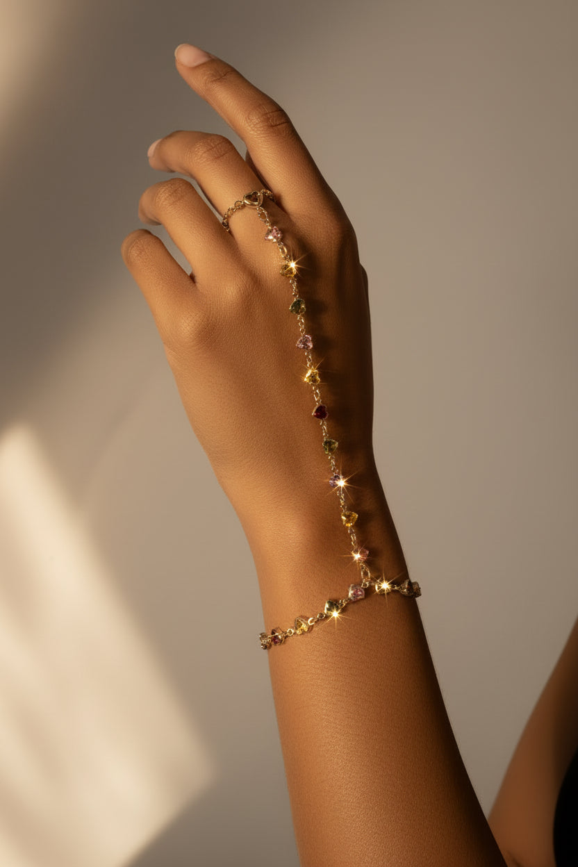 Heart Hand Chain